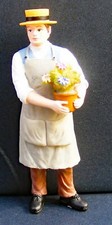 Resin male doll gardener - male,