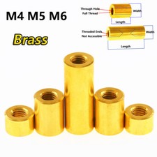 Round Coupling Nuts M4 M5 M6