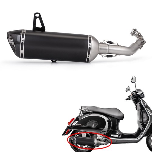 Full system exhaust tips - system, front