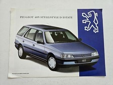 PEUGEOT 405 STYLE ESTATE SALES
