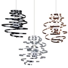 Modern Swirl Ceiling Light