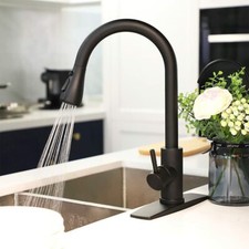 Matte Black Kitchen Faucet