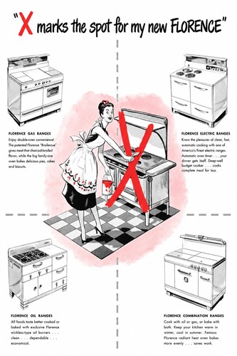1950s florence ranges vintage - ranges,