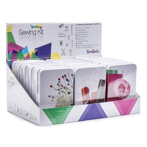 Sewing kit tin - kit,