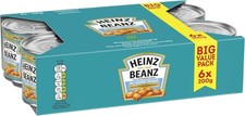 Heinz Baked Beans 6x200g
