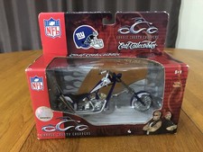 NEW 2005 ERTL ORANGE COUNTY CHOPPERS NFL NEW YORK GIANTS CUSTOM BIKE 1:18 RARE