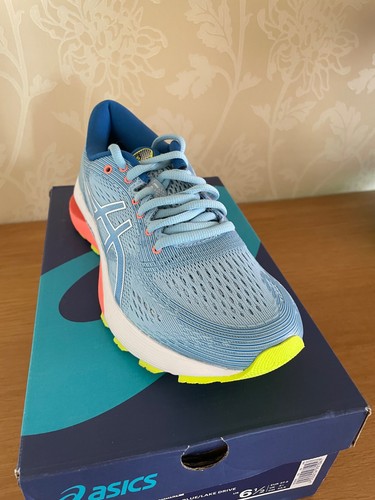 Asics gel nimbus blue - blue, yellow