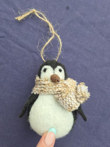 Christmas penguin felt - christmas,