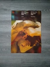 Original WRESTLING poster