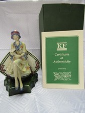 Kevin Francis  CHARLOTTE RHEAD FIGURINE Limited Ed 911/950  Perfect Box & Cert