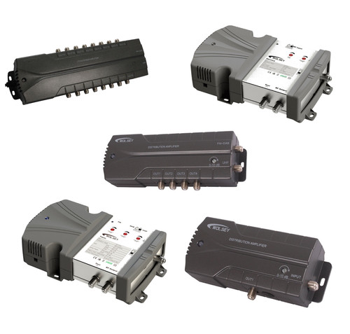 Aerial amplifier splitter - aerial, tv