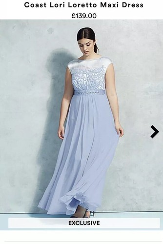 Coast blue grey maxi - coast,