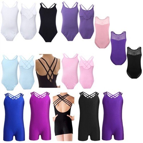 Kids girls gymnastics leotards - girls,