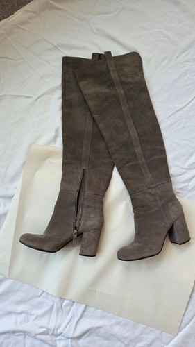Vero cuoio suede - cuoio, knee