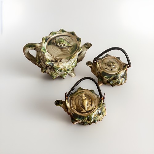 Japanese majolica style green - japanese,