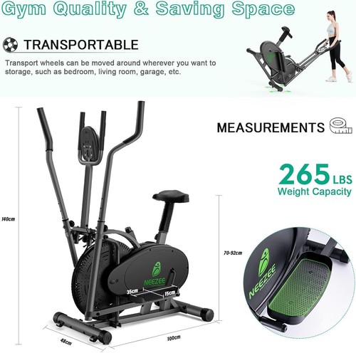 Elliptical cross trainer - elliptical,