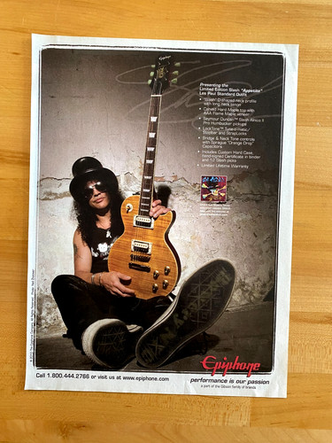 2009 print epiphone slash - print,