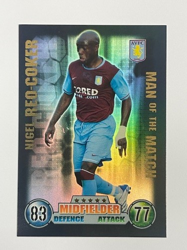 Match attax man of - attax, 07/08