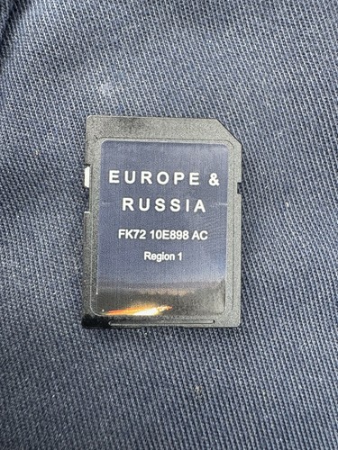 Range rover sat nav card - sd,
