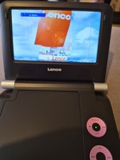 Lenco DVP-733 Pink Portable DVD Player 7" Screen( See Description For Issues)
