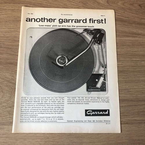 Gram195 magazine advert - magazine, 11x8