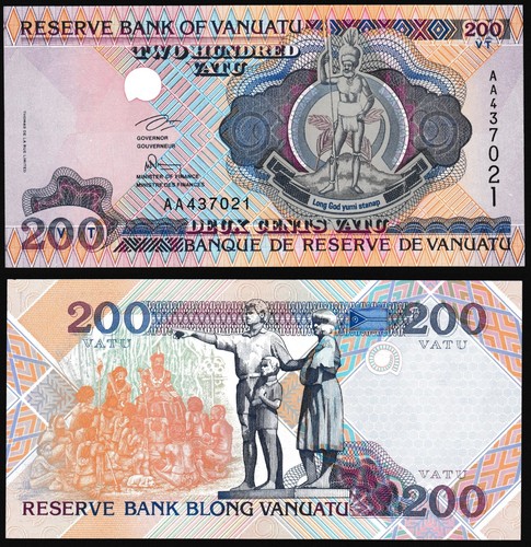 Vanuatu 200 vatu - , 1995