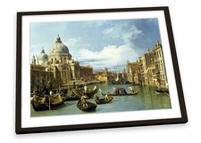 Canaletto The Entrance to the Grand Canal FRAMED ART PRINT Picture Artwork
