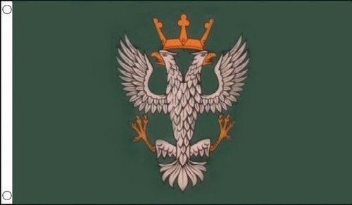 Mercian regiment flag 3 - mercian, 5'