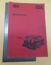 Vicon Spareparts List