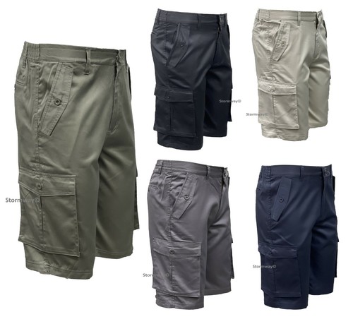 Mens cargo shorts pocket - shorts, 6