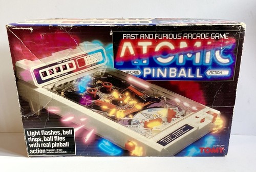 Tomy atomic arcade pinball - tomy,