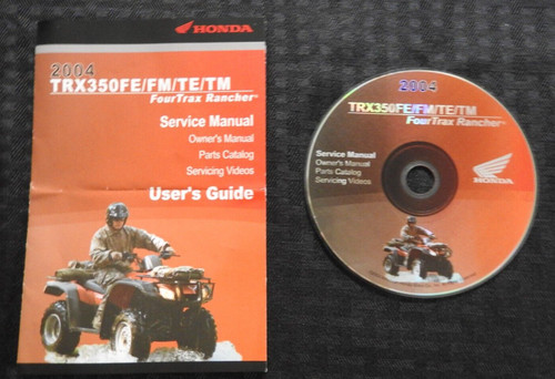 2004 honda 350 trx350 te - fm,