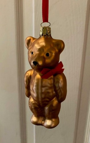 Old fashioned brown teddy bear - brown,