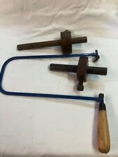 Vintage  Carpenter woodwork  scribes and coping fret saw