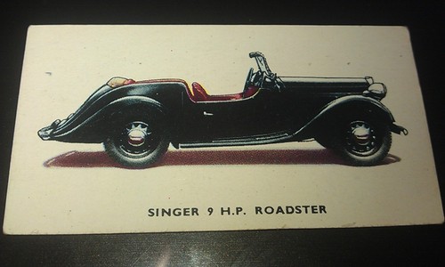 1949 singer roadster orig - singer, 9