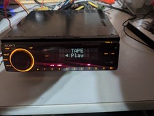 VTG Rare Sony XR-C900 Mobile ES Copper Car Stereo Cassette XDP-U50D Audio DSP EQ