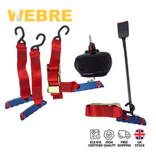 Complete Wheelchair Tie Down Kit for Koller Q'Straint Unwin Secure Transport Use