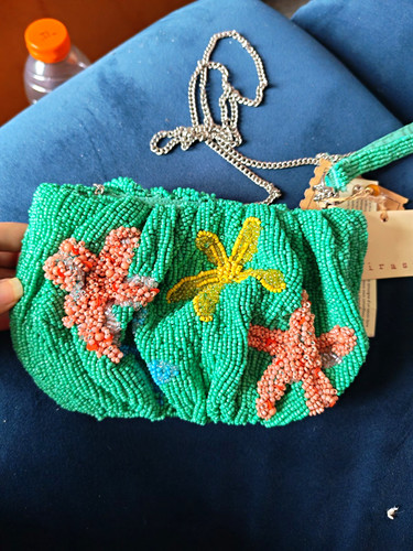 Mirasol green beaded - mirasol, floral