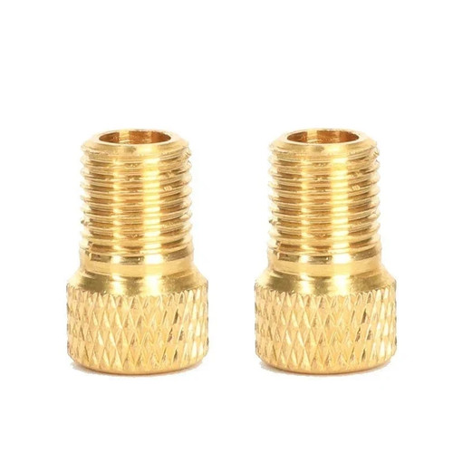 Brass adaptor presta - brass, to