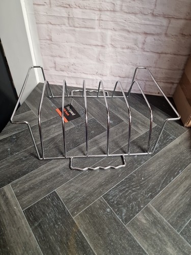 Stainless steel rib rack - steel,