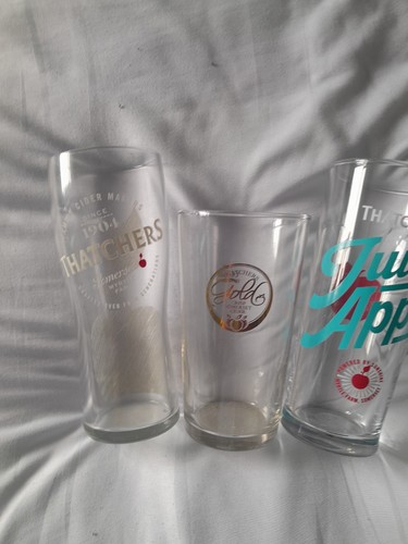Thatchers cider glasses - 3,