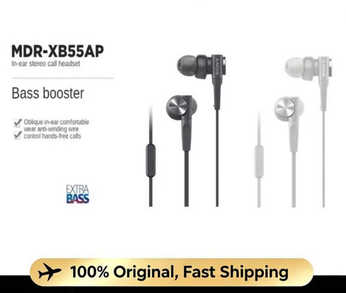 Sony mdr xb55ap ear extra - sony,