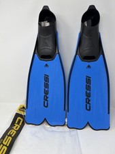 Cressi Rondinella Blue Swim Fins UK 1/2 Kids EU 33/34 – New Unused 