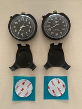 Smiths Stop Watch and Smiths Rally Timer Set complete with Original Clips, etc.