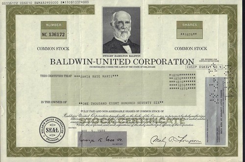 Baldwin united corp dwight - baldwin,