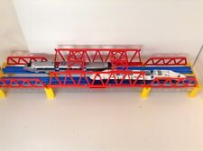 TWIN TRACK BRIDGE:Tomy Tomica Trackmaster Plarail Thomas Joblot Train Set Bundle