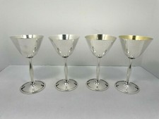 Vintage Set Of 4 Wilcox Silver