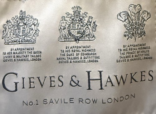 Bespoke hand made gieves - gieves, &