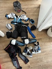 Ice Hockey Kit with Skates for