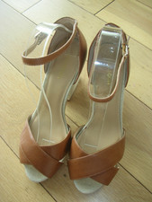 Monsoon brown tan leather